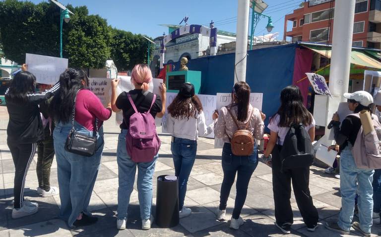 En San Pablo del Monte marcharon las mujeres este ocho de marzo
