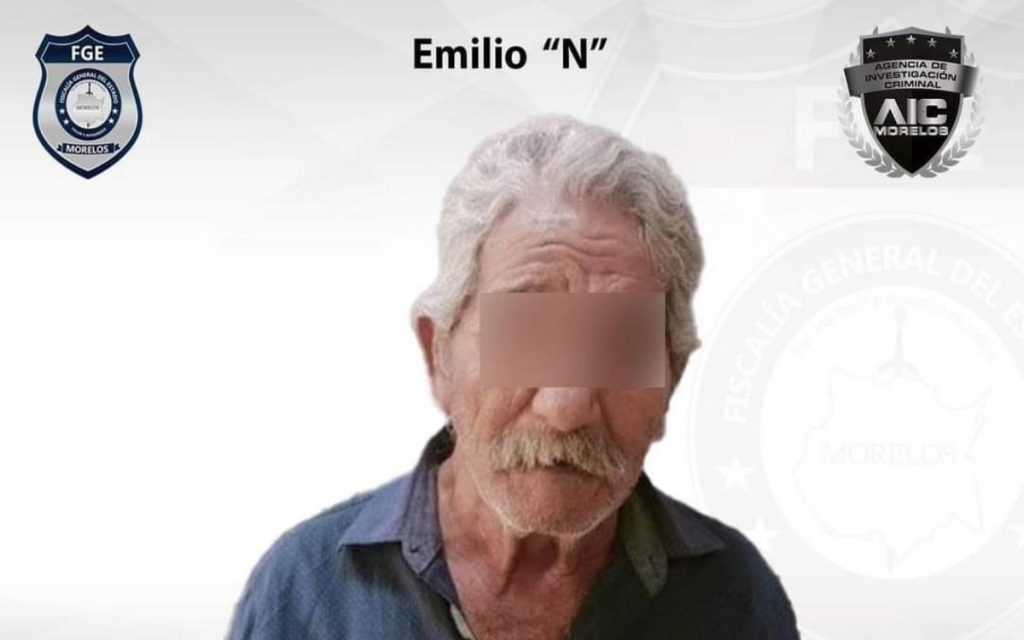 Detienen a adulto mayor en Morelos por abuso sexual contra su nieta