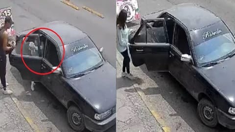 ¡A Plena Luz del Día! Asaltan Pastelería en Avenida Nacional y Huyen en Tsuru Negro sin Placas