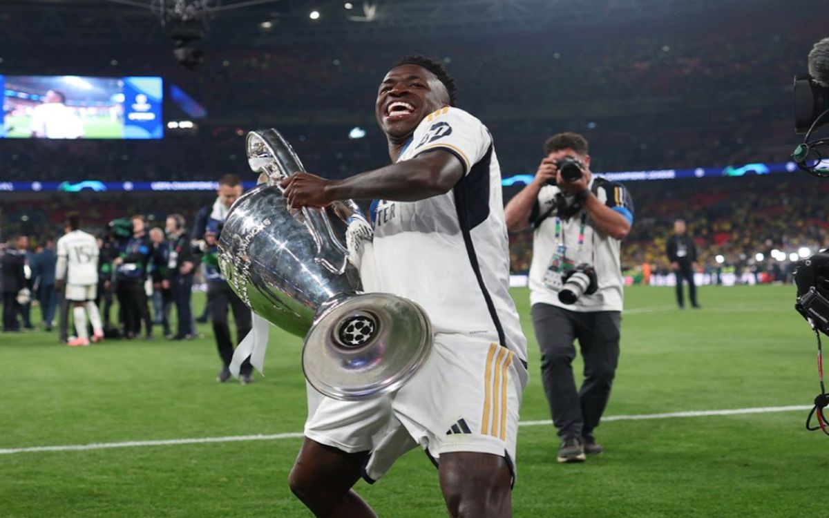 Champions League: Es Vinícius Júnior el mejor jugador de la temporada 2023-2024