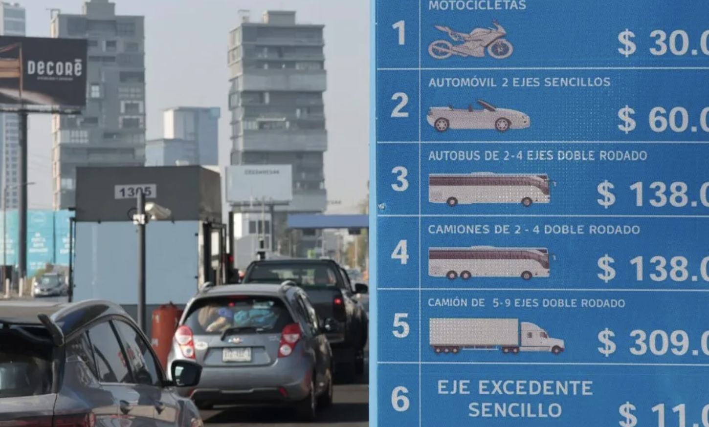 Capufe aumenta tarifas en casetas de todo el país tras Semana Santa